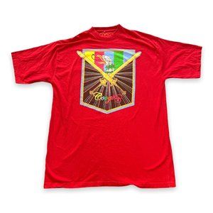Coogi Front Graphic Red T-Shirt Size 2XL